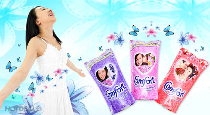 Combo 4 Túi Nước Xả Vải Comfort Thailand