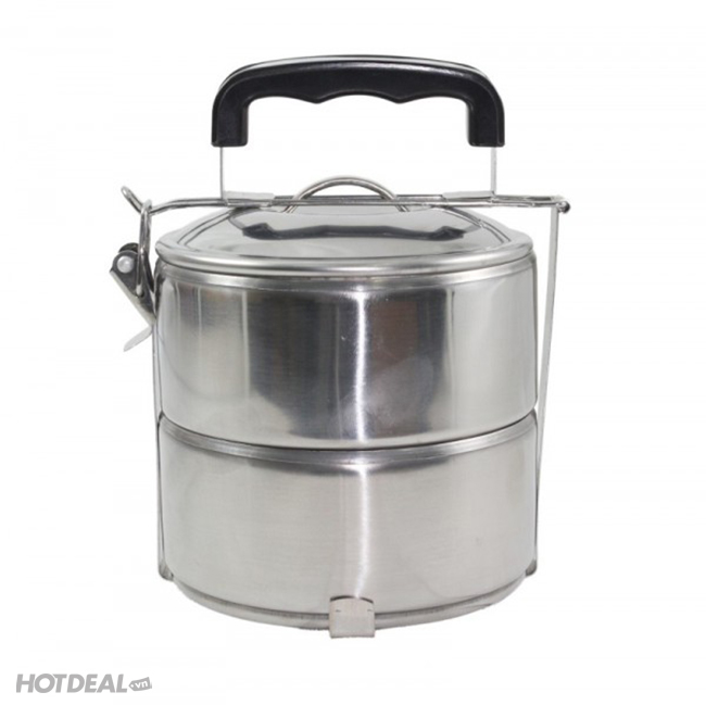 Camen Inox 2 Ngăn Lớn (13x13 cm)