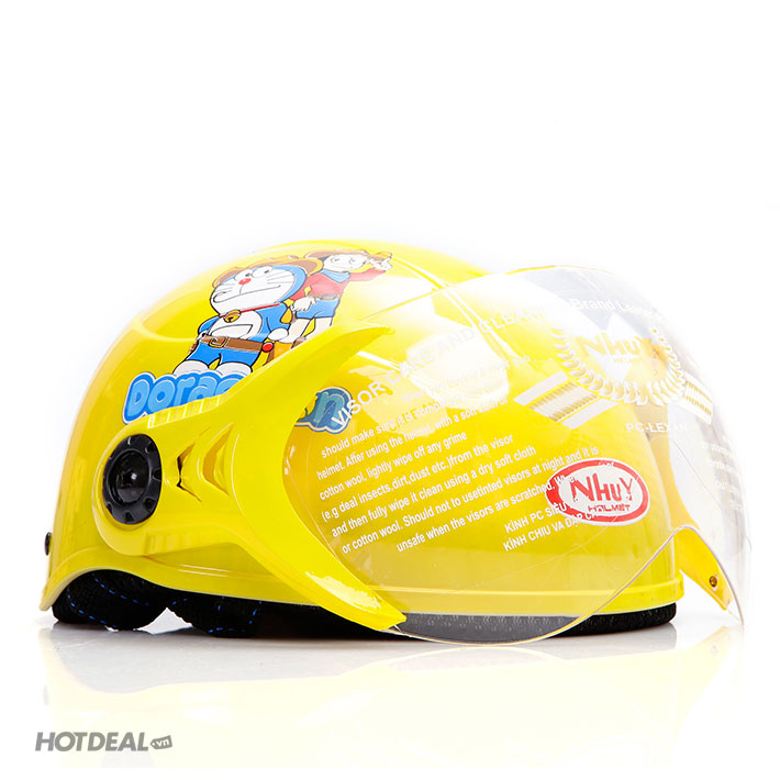 Mũ Bảo Hiểm Trẻ Em Doremon Màu Xanh Biển