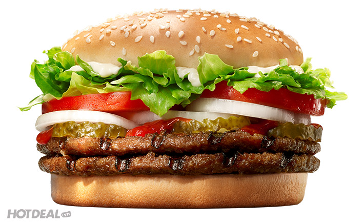 Hệ Thống Burger King Combo Burger Khổng Lồ, Nước Uống Không Giới Hạn - 16Cn  Toàn Quốc Tỉnh Thành Khác