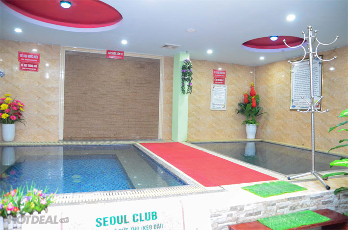 Seul Club Vip - Massage Toàn Thân + Ngâm Chân Muối Khoáng + Xông Hơi Thảo  Dược Hà Nội
