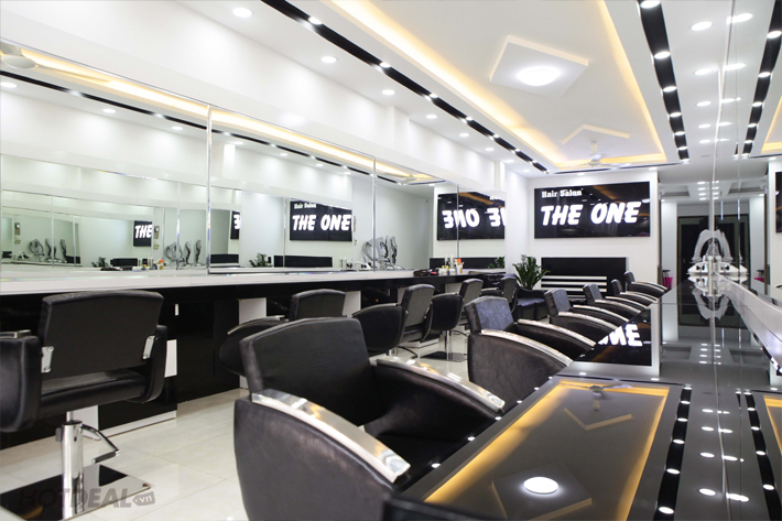 Uốn / Ép / Nhuộm + Phục Hồi Hư Tổn Giá Sốc Tại The One Hair Salon Hà Nội