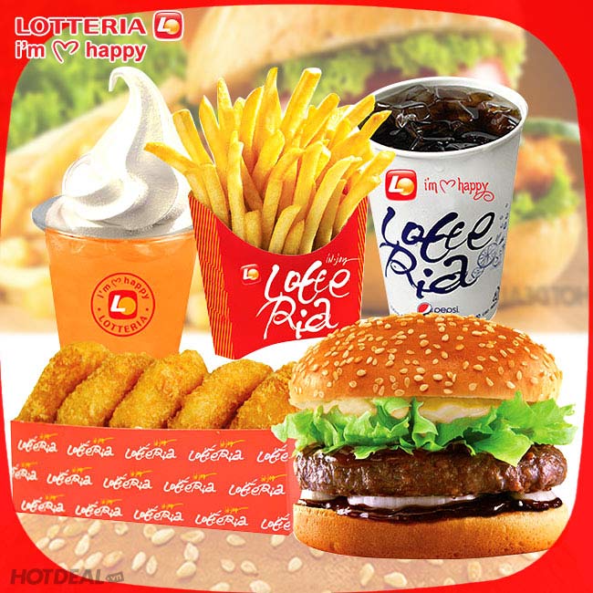 DEAL HOT: Hệ Thống Lotteria - Combo Best Seller Cho 2 Người Ăn Thả Ga ...