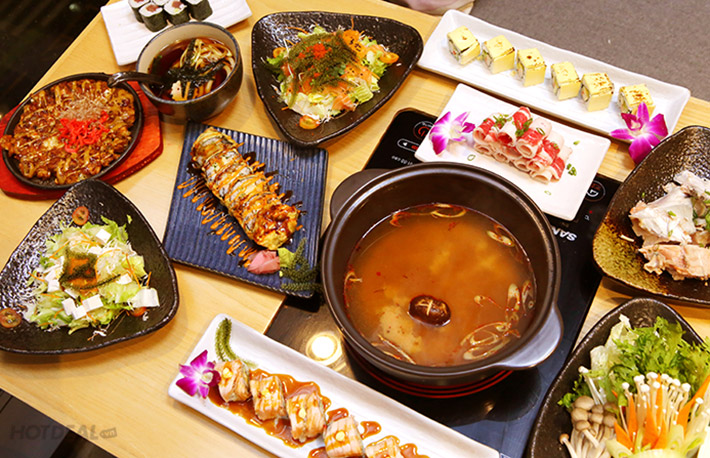 Buffet Tối Sushi Và Lẩu Nhật Bản Tại Nhà Hàng Furano Sushi - Quận 7