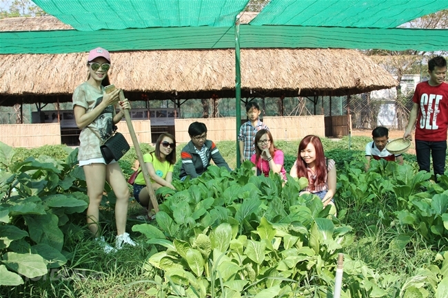 Trải Nghiệm Làm Nông Trại Và Bắn Trái Cây Tại KDL BCR