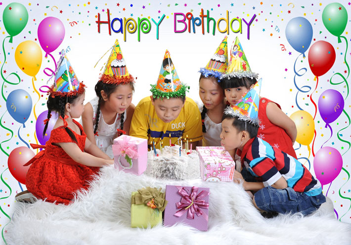 Chúc mừng sinh nhật bé Quỳnh Vy  Hải Phong  lớp Mẫu giáo 5 tuổi B