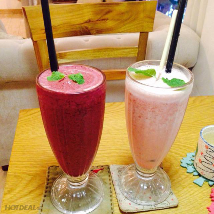 Combo Đồ Uống + Đồ Ăn Vặt Lassi Cafe Số 5 Trần Đại Nghĩa Hà Nội