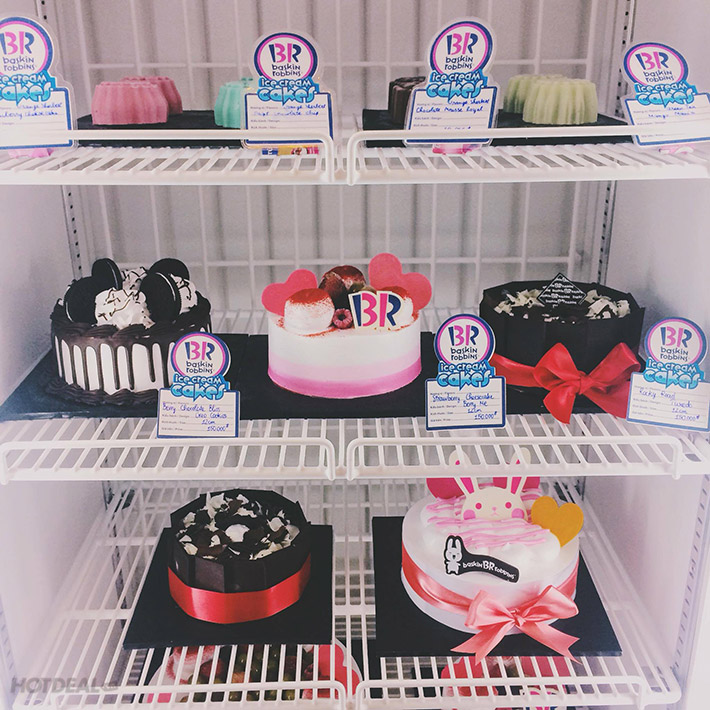 MENU VÀ GIÁ CẢ HỢP LÝ CỦA CÁC LOẠI KEM BASKIN ROBBINS